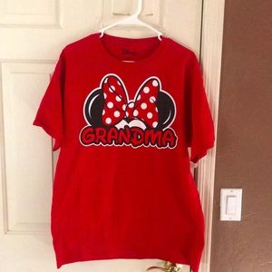 Disney Grandma Minnie Mouse shirt